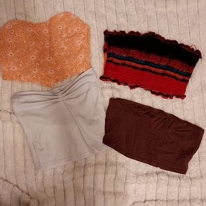 Not So Mystery Tube Top Bundle Of 4